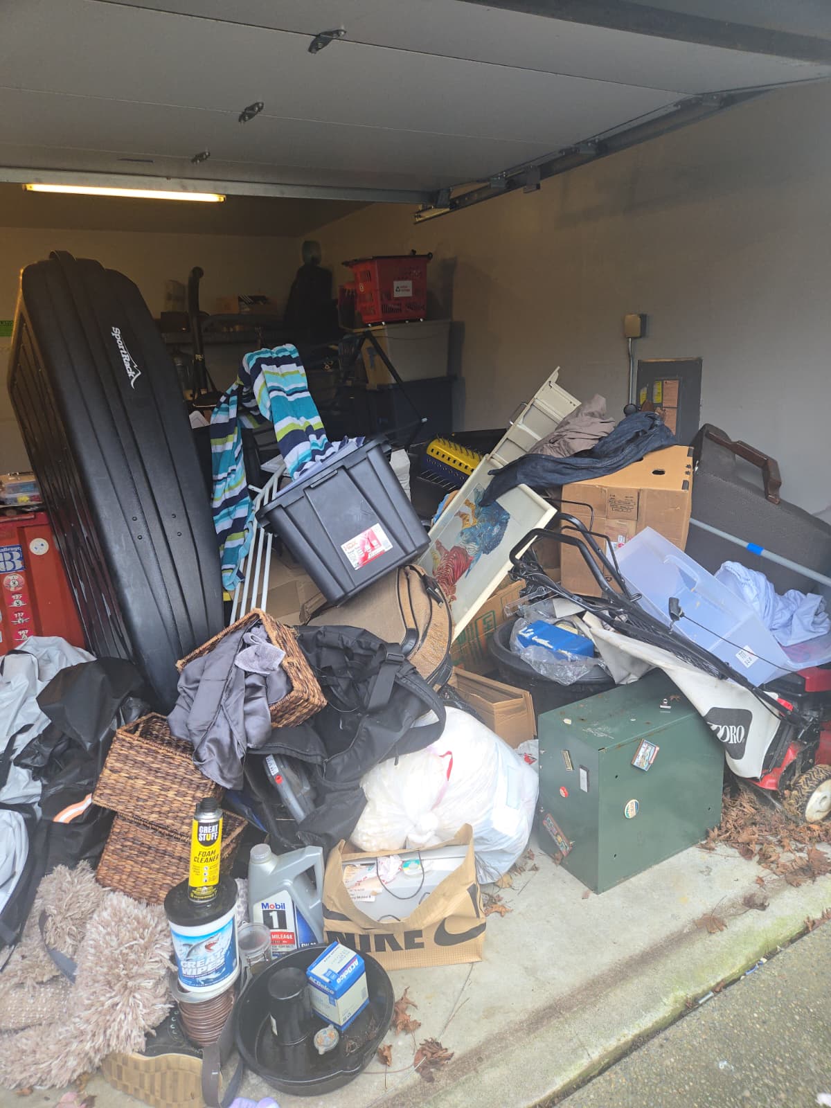 Finished interior renovation showing modern ceiling slats and clean wall installation in Kent home